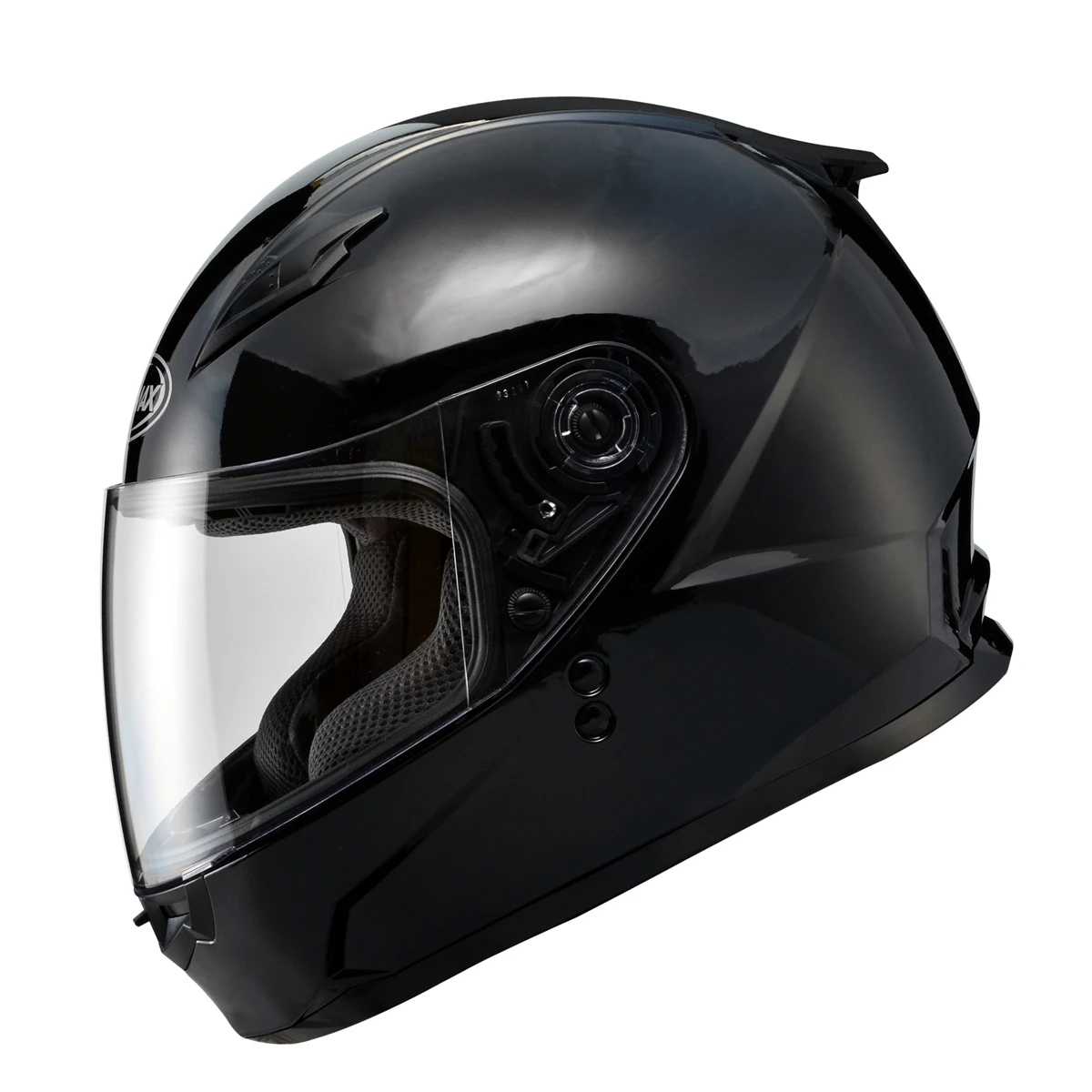 GMAX GM49Y Youth Gloss Black Full Face Helmet 1 GMAX GM49Y Youth Gloss Black Full Face Helmet