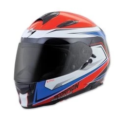 Scorpion EXO EXO-T510 Tarmac Red/Blue Full Face Helmet
