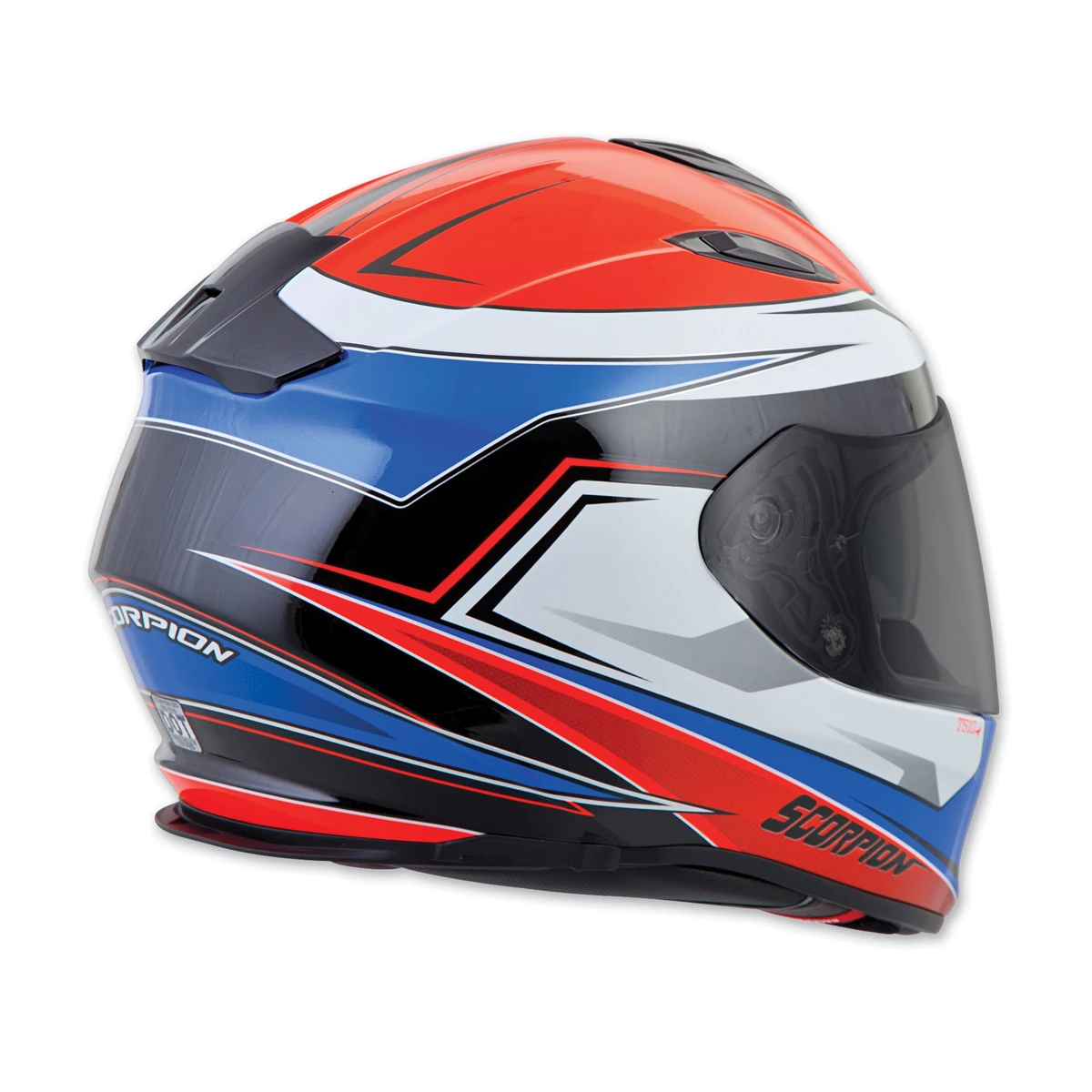Scorpion EXO EXO-T510 Tarmac Red/Blue Full Face Helmet 2 Scorpion EXO EXO-T510 Tarmac Red/Blue Full Face Helmet - Image 2