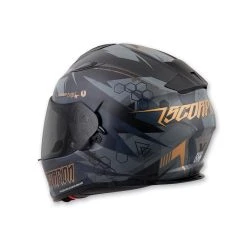 Alternative view of Scorpion EXO EXO-T510 Cipher Black/Gold Full Face Helmet