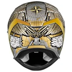 Alternative view of ICON Airform Semper Fi Full Face Helmet