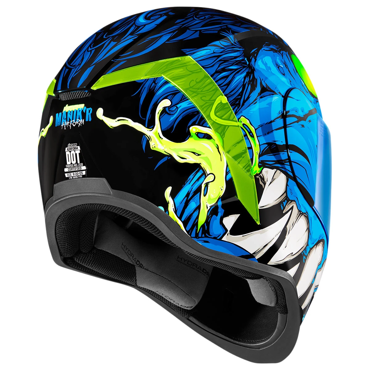 ICON Airform Manik'R Full Face Helmet 3 ICON Airform Manik'R Full Face Helmet - Image 3