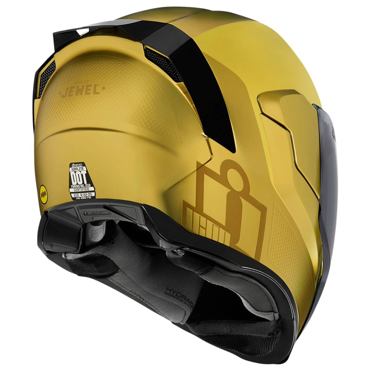 ICON Airflite MIPS Jewel Full Face Helmet 3 ICON Airflite MIPS Jewel Full Face Helmet - Image 3