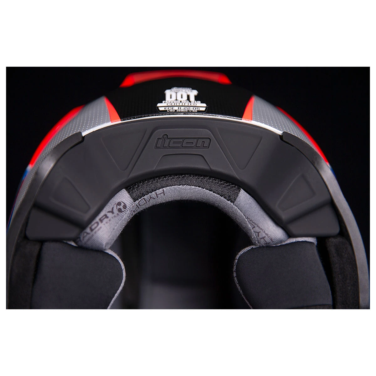 ICON Airflite Ultrabolt Full Face Helmet 10 ICON Airflite Ultrabolt Full Face Helmet - Image 10