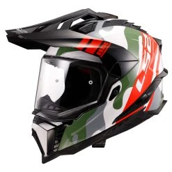 LS2 Explorer Camo X Dual Sport Helmet