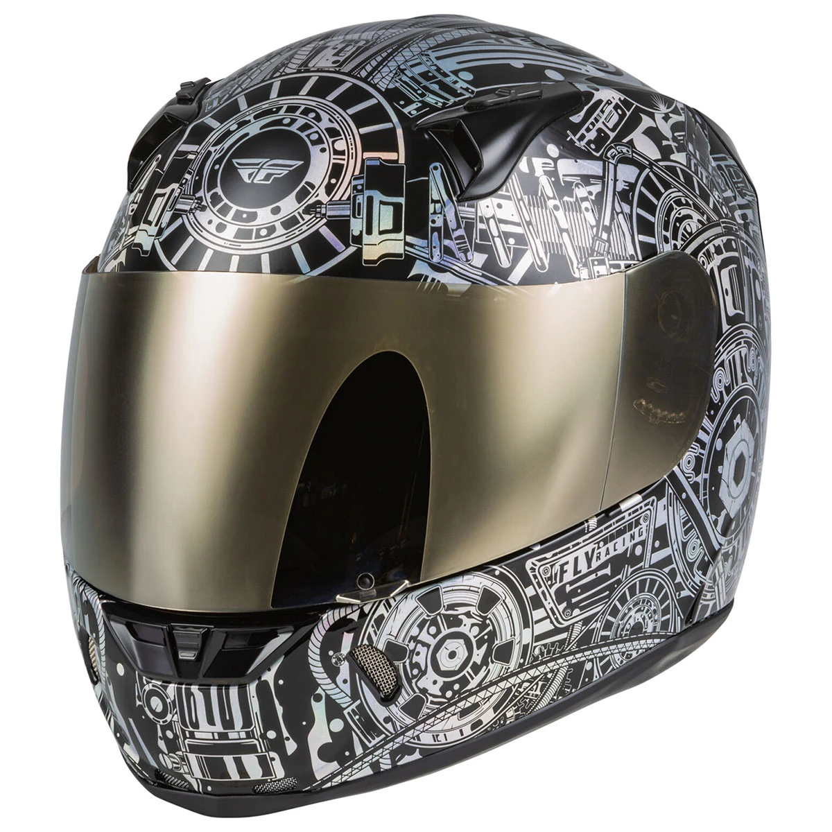 FLY Racing Street Revolt Matrix Full Face Helmet 1 FLY Racing Street Revolt Matrix Full Face Helmet