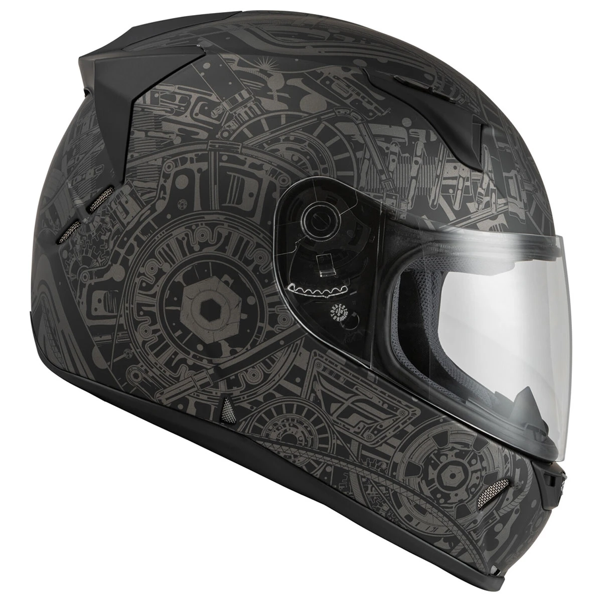 FLY Racing Street Revolt Matrix Full Face Helmet 3 FLY Racing Street Revolt Matrix Full Face Helmet - Image 3