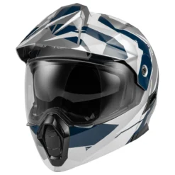 FLY Racing Navy/Gray/White Odyssey Summit Modular Helmet
