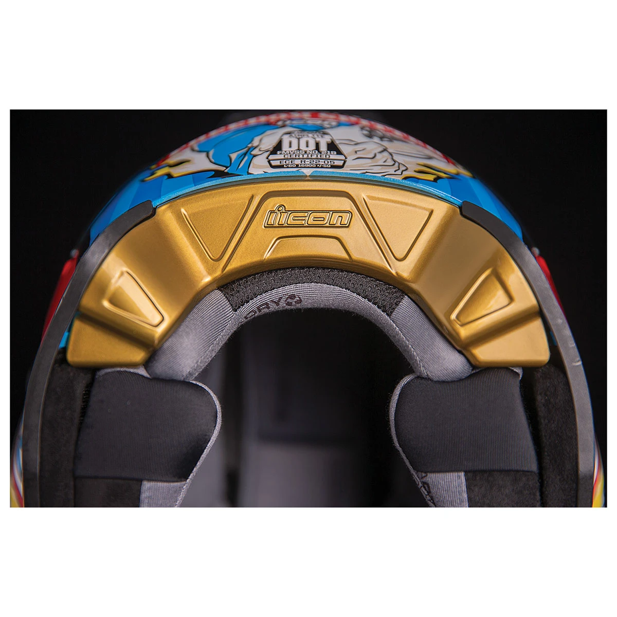 ICON Airflite Freedom Spitter Full Face Helmet 11 ICON Airflite Freedom Spitter Full Face Helmet - Image 11