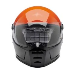 Biltwell Inc. Orange/Gray/Black Lane Splitter Podium Full Face Helmet -Arai shop 10066454 C V6