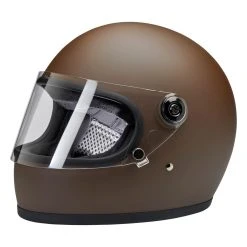Biltwell Inc. Matte Brown Gringo S ECE Full Face Helmet