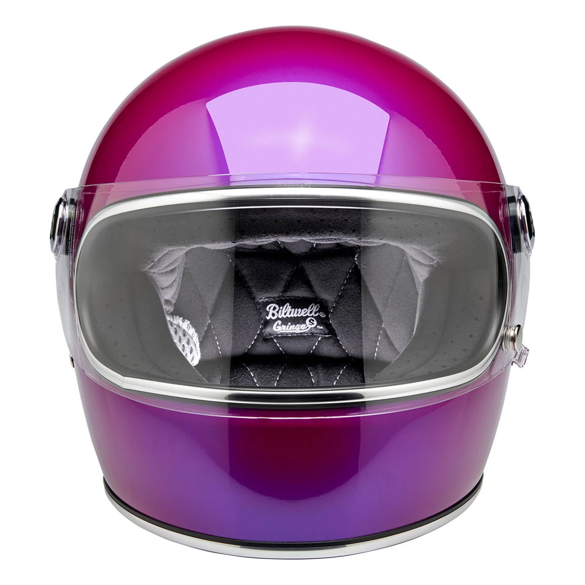 Biltwell Inc. Metallic Grape Gringo S ECE Full Face Helmet 3 Biltwell Inc. Metallic Grape Gringo S ECE Full Face Helmet - Image 3