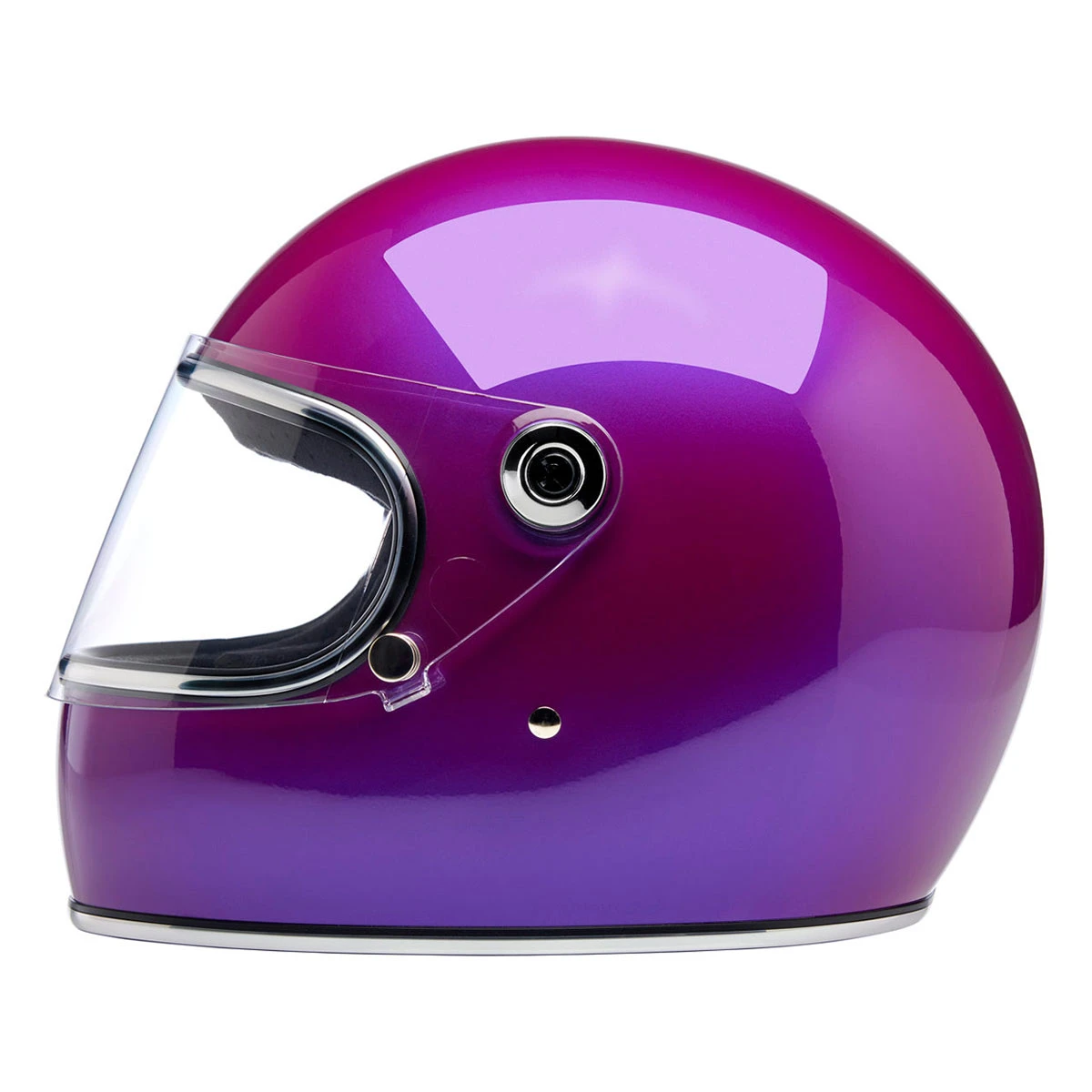 Biltwell Inc. Metallic Grape Gringo S ECE Full Face Helmet 4 Biltwell Inc. Metallic Grape Gringo S ECE Full Face Helmet - Image 4