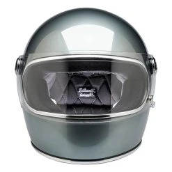 Biltwell Inc. Metallic Sterling Gringo S ECE Full Face Helmet -Arai shop 10066470 C V12
