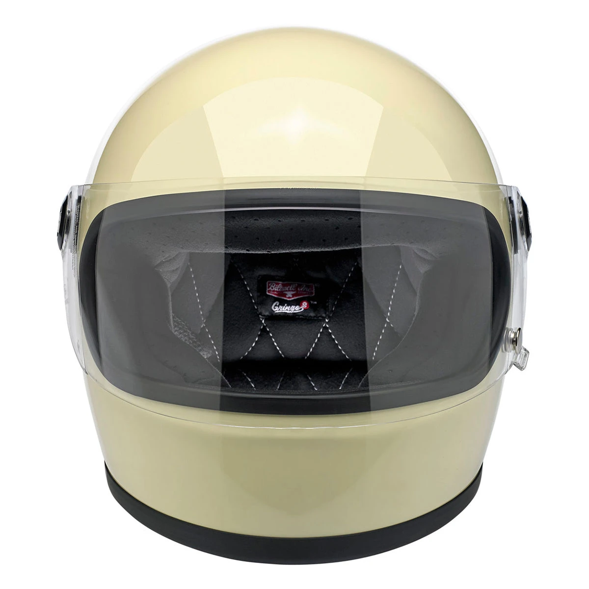 Biltwell Inc. Vintage White Gringo S ECE Full Face Helmet 3 Biltwell Inc. Vintage White Gringo S ECE Full Face Helmet - Image 3