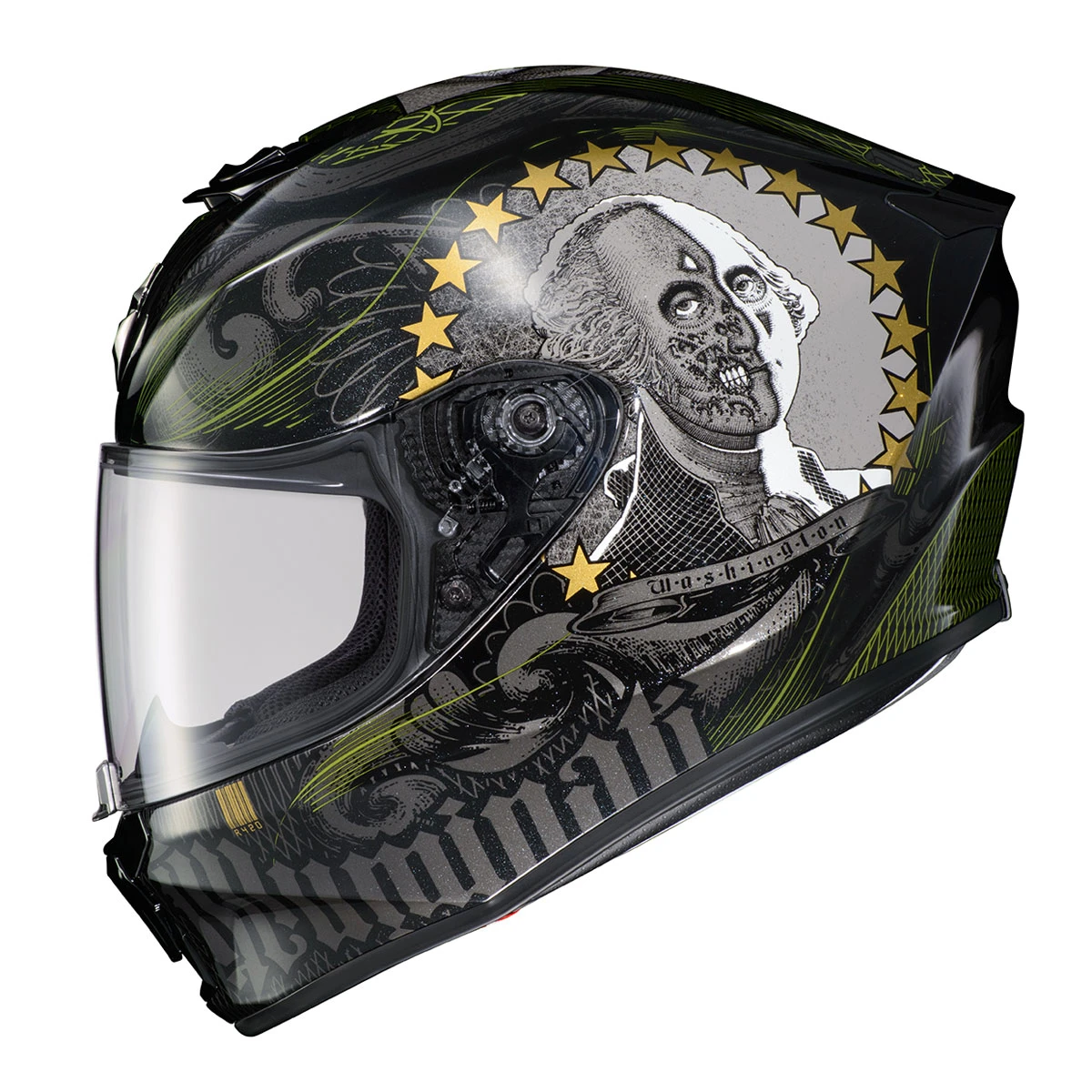 Scorpion EXO-R420 Illuminati 2 Full Face Helmet 2 Scorpion EXO-R420 Illuminati 2 Full Face Helmet - Image 2