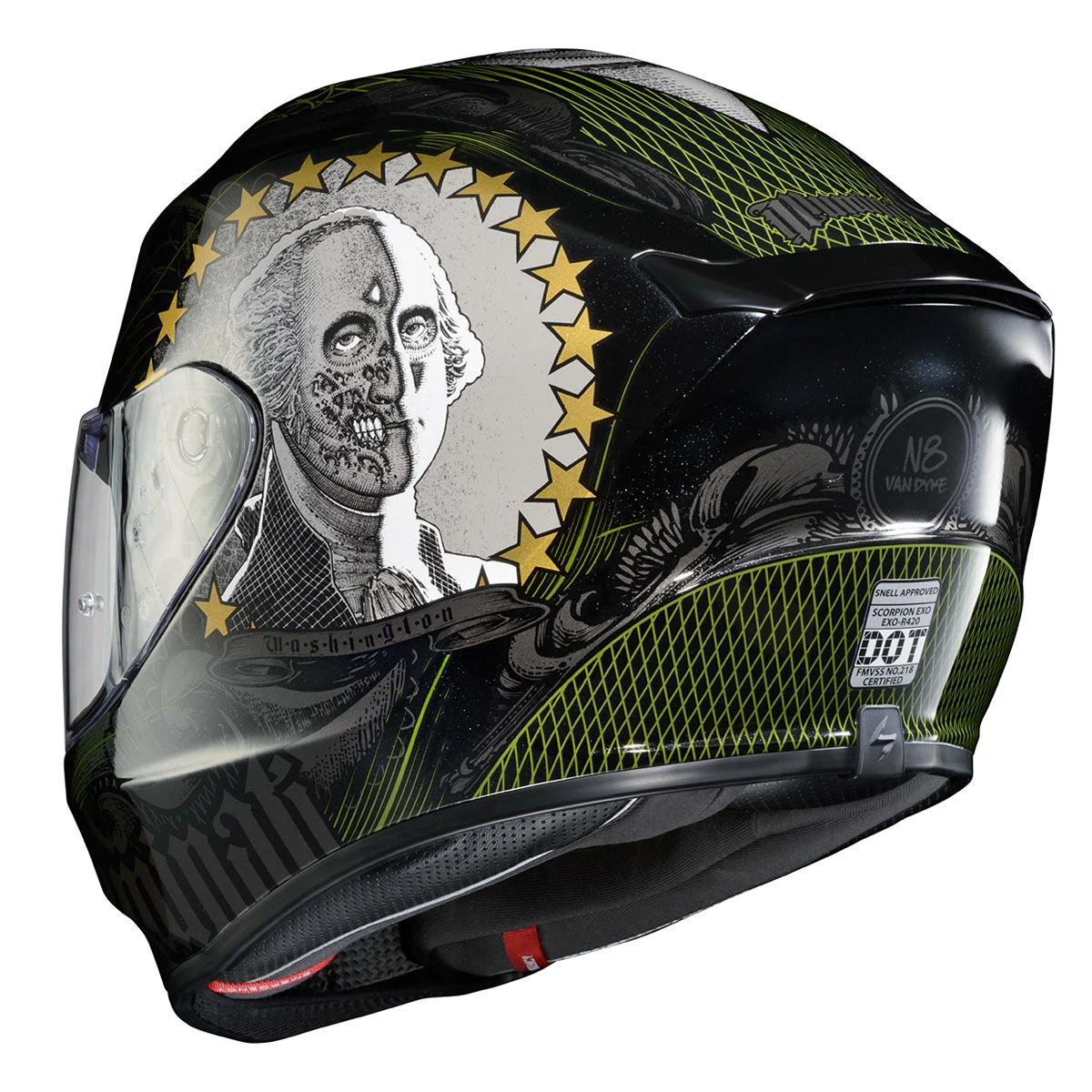 Scorpion EXO-R420 Illuminati 2 Full Face Helmet 3 Scorpion EXO-R420 Illuminati 2 Full Face Helmet - Image 3
