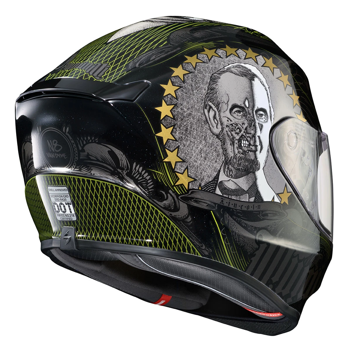 Scorpion EXO-R420 Illuminati 2 Full Face Helmet 4 Scorpion EXO-R420 Illuminati 2 Full Face Helmet - Image 4