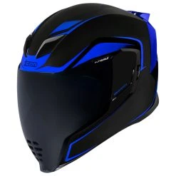ICON Black/Blue Airflite Crosslink Full Face Helmet