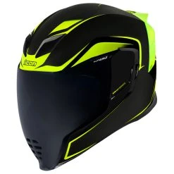 ICON Black/Hi-Viz Airflite Crosslink Full Face Helmet