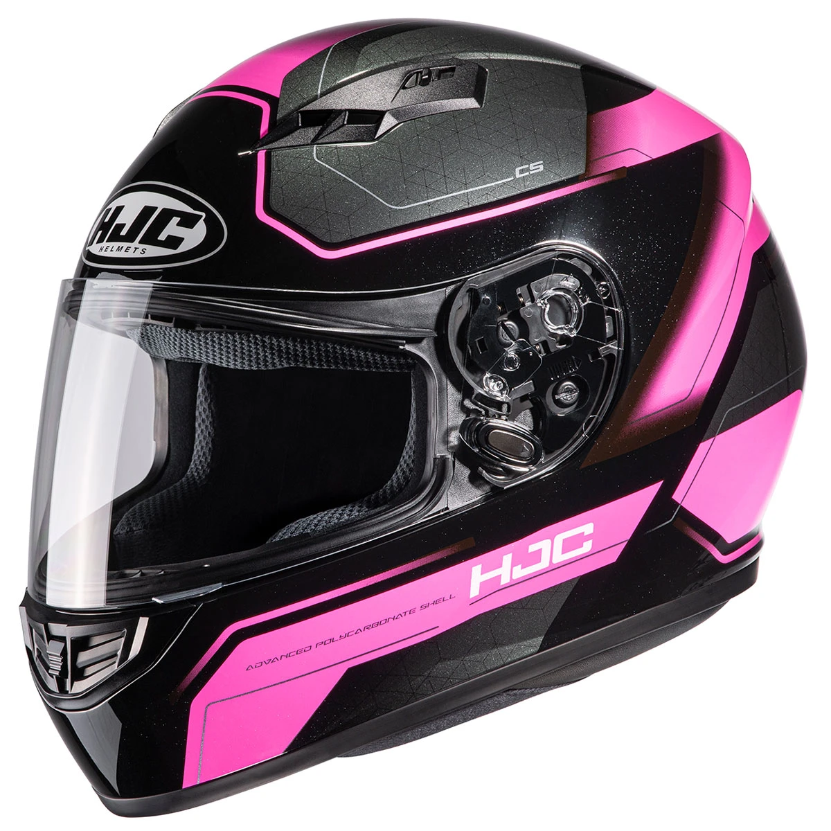 HJC Black/Pink CS-R3 INNO Full Face Helmet 1 HJC Black/Pink CS-R3 INNO Full Face Helmet