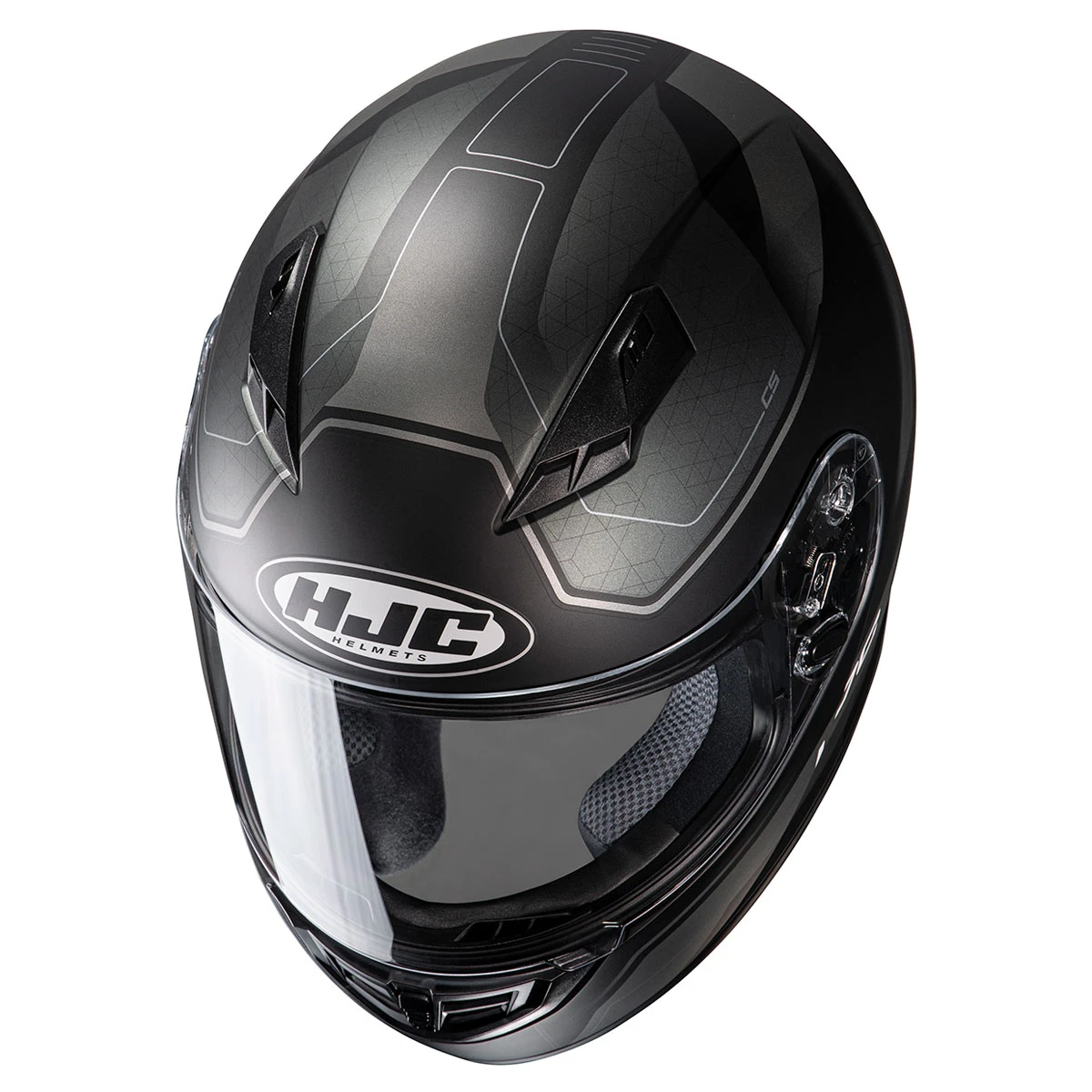 HJC Black/Gray CS-R3 INNO Full Face Helmet 3 HJC Black/Gray CS-R3 INNO Full Face Helmet - Image 3