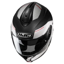 HJC Black/White C91/C91 Plus Prod Modular Helmet 5 HJC Black/White C91/C91 Plus Prod Modular Helmet -Arai shop 10117366 C V6