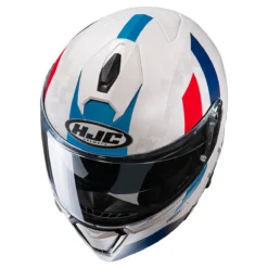 HJC I90 White/Blue/Red Syrex Modular Helmet 5 HJC I90 White/Blue/Red Syrex Modular Helmet -Arai shop 10117387 C V3