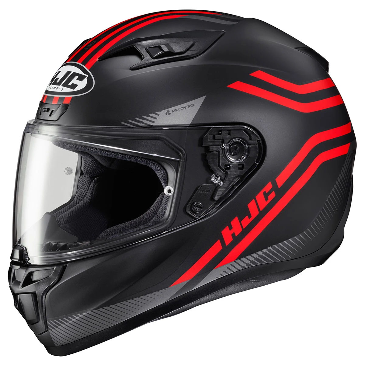 HJC I10 Black/Red Strix Full Face Helmet 1 HJC I10 Black/Red Strix Full Face Helmet