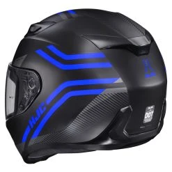 Alternative view of HJC I10 Black/Blue Strix Full Face Helmet