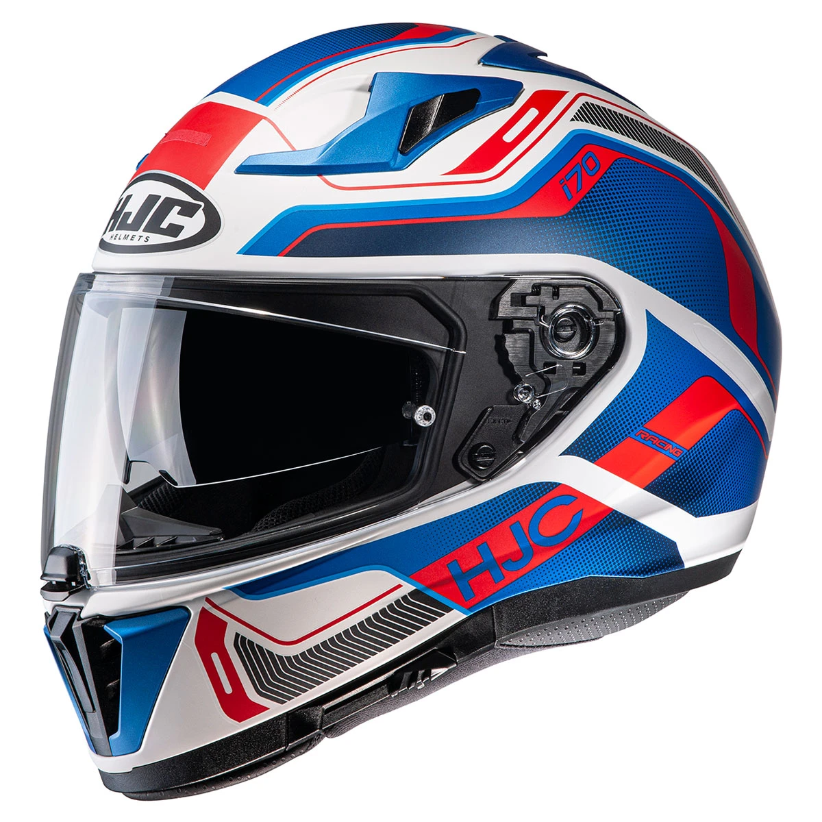 HJC I70 Lonex Blue/White/Red Full-Face Helmet 1 HJC I70 Lonex Blue/White/Red Full-Face Helmet