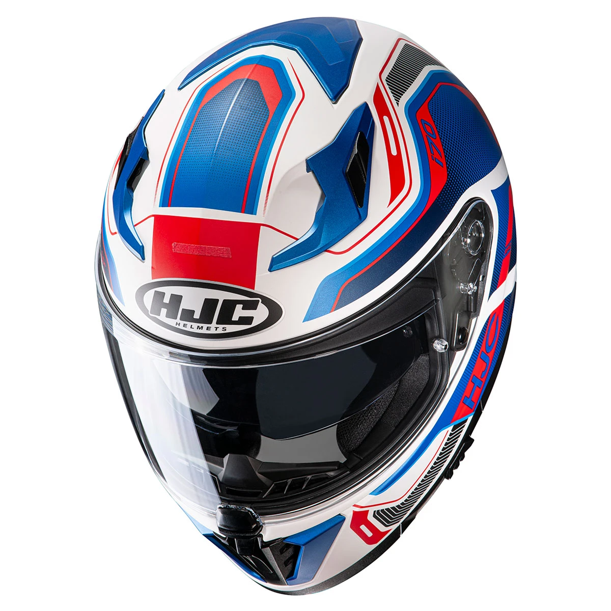HJC I70 Lonex Blue/White/Red Full-Face Helmet 3 HJC I70 Lonex Blue/White/Red Full-Face Helmet - Image 3
