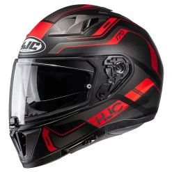 HJC I70 Lonex Black/Red Full-Face Helmet