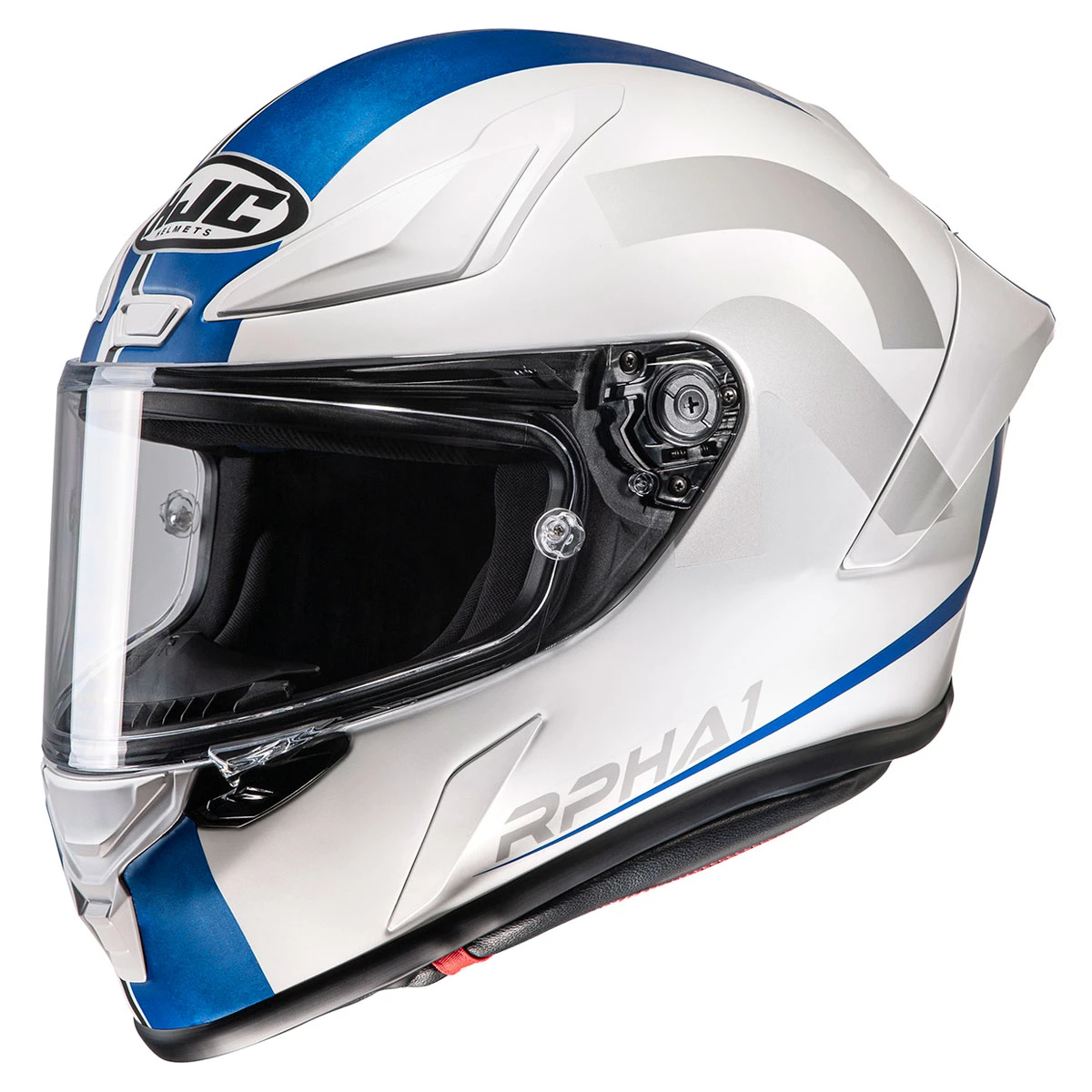 HJC White/Blue RPHA 1N Senin Full Face Helmet 1 HJC White/Blue RPHA 1N Senin Full Face Helmet