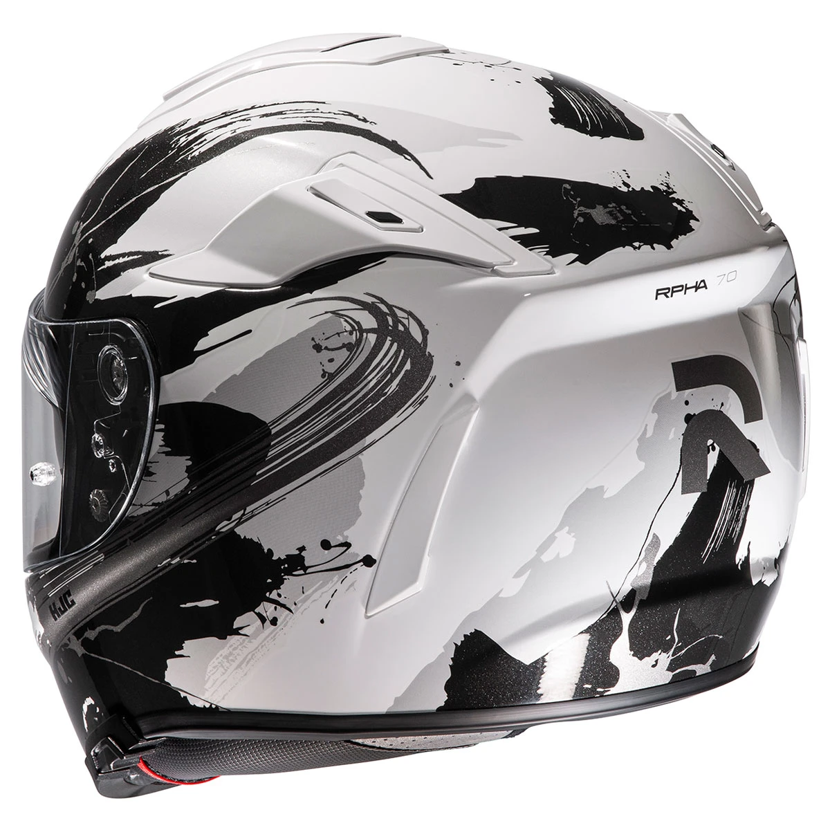 HJC Black/White RPHA 70 ST Erin Full Face Helmet 2 HJC Black/White RPHA 70 ST Erin Full Face Helmet - Image 2
