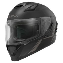 Sena Technologies Matte Black Stryker Full Face Helmet