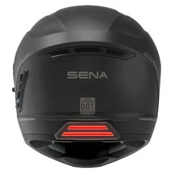 Alternative view of Sena Technologies Matte Black Stryker Full Face Helmet