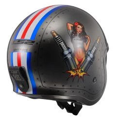 LS2 Spitfire Spark Open Face Helmet -Arai shop 10125742 D V6
