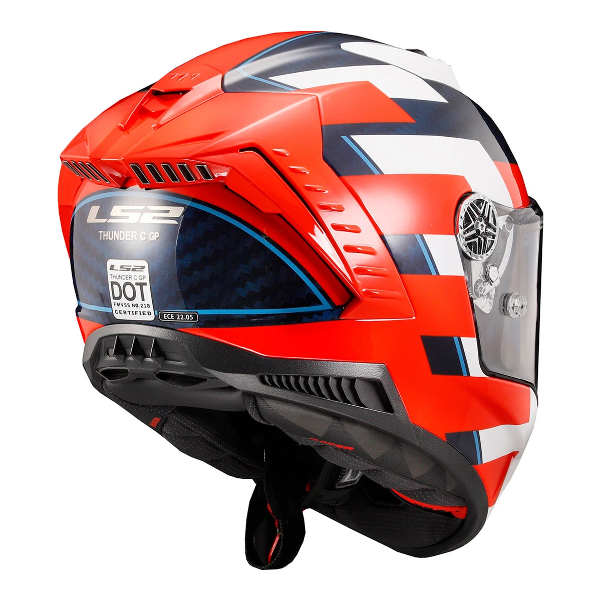 LS2 Thunder Carbon Alliance Full Face Helmets 4 LS2 Thunder Carbon Alliance Full Face Helmets - Image 4
