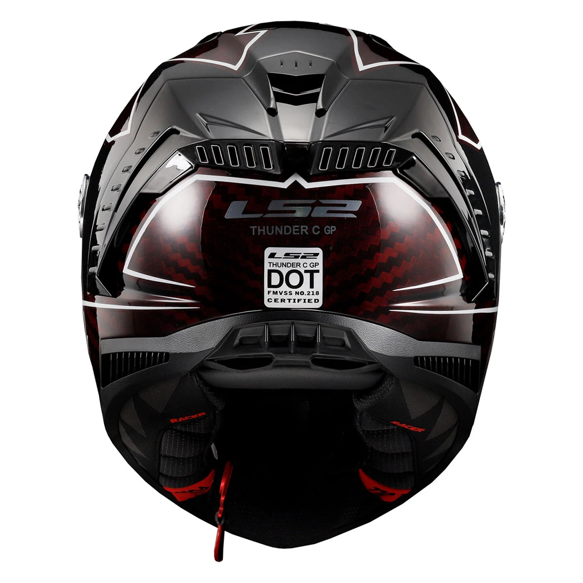 LS2 Thunder Carbon Lightning Full Face Helmet 3 LS2 Thunder Carbon Lightning Full Face Helmet - Image 3