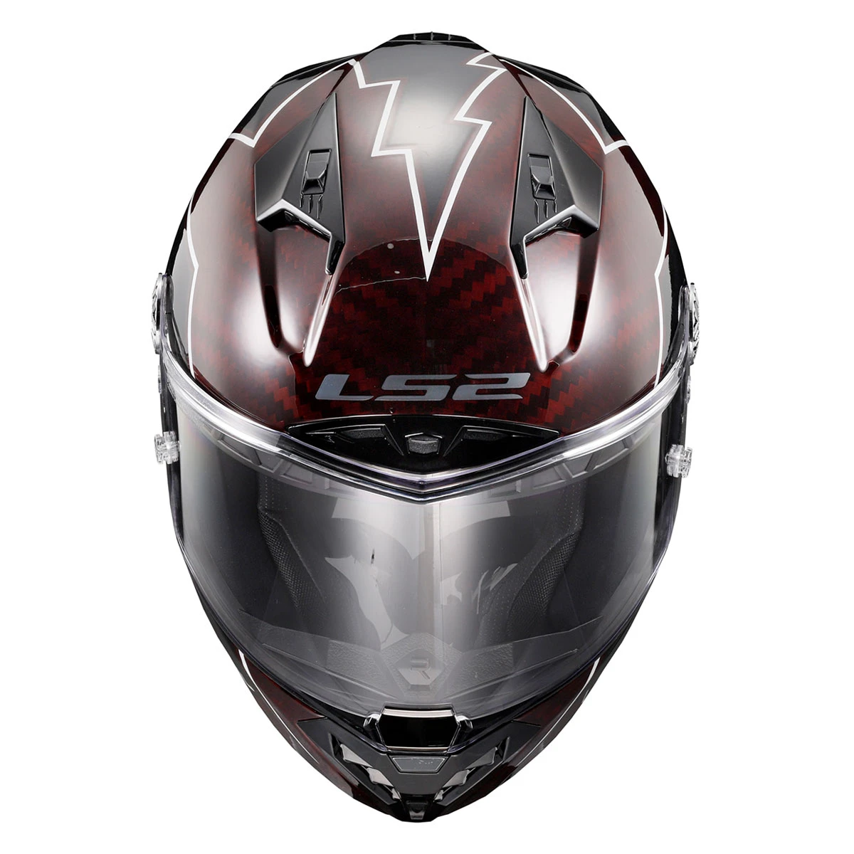 LS2 Thunder Carbon Lightning Full Face Helmet 4 LS2 Thunder Carbon Lightning Full Face Helmet - Image 4