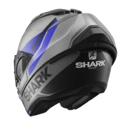Shark Matte Grey/Blue/Black EVO GT ENCKE Modular Helmet -Arai shop 10125986 D V6