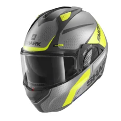 Shark Matte Grey/Yellow/Black EVO GT ENCKE Modular Helmet