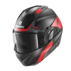 Shark Matte Black/Red/Grey EVO GT ENCKE Modular Helmet