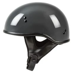Highway 21 Grey .357 Half Helmet