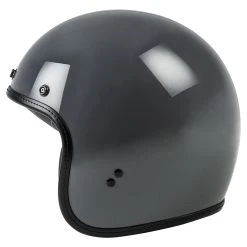Highway 21 Grey .38 Retro Open Face Helmet