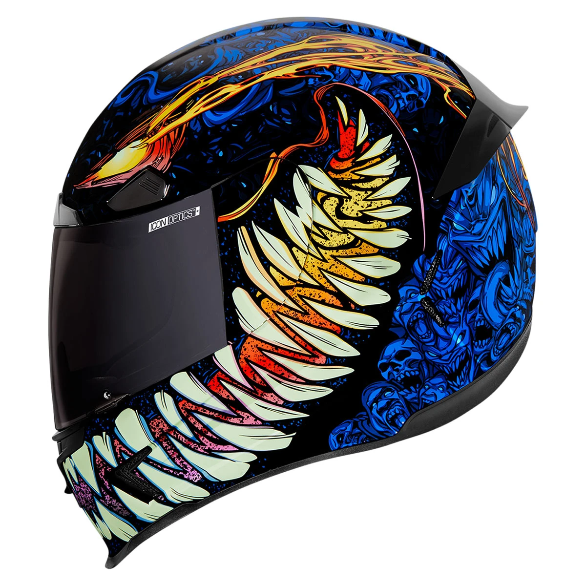ICON Airframe Pro Soul Food Full Face Helmet 4 ICON Airframe Pro Soul Food Full Face Helmet - Image 4
