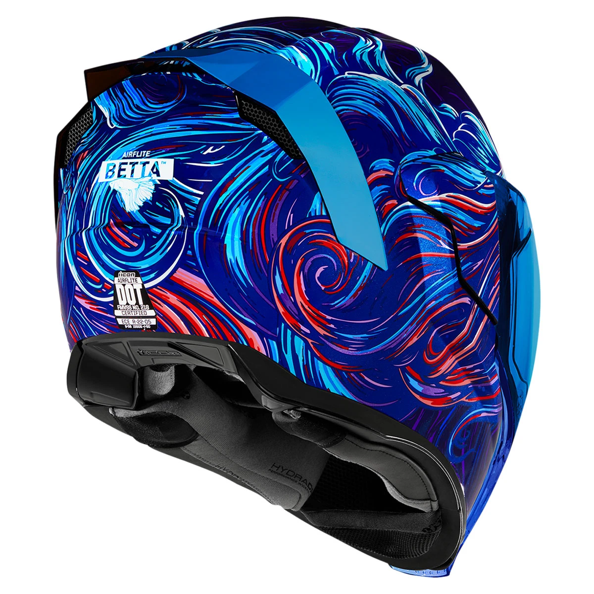 ICON Airflite Betta Full Face Helmet 2 ICON Airflite Betta Full Face Helmet - Image 2