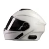 Sena Technologies White Outrush R Bluetooth Modular Helmet