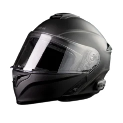 Sena Technologies Matte Black Outrush R Bluetooth Modular Helmet